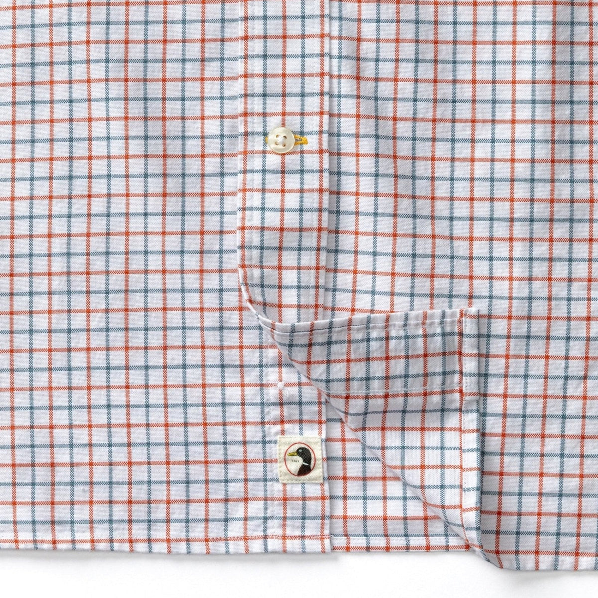 Duck Head Kline Plaid Cotton Oxford Sport Shirt – Men's