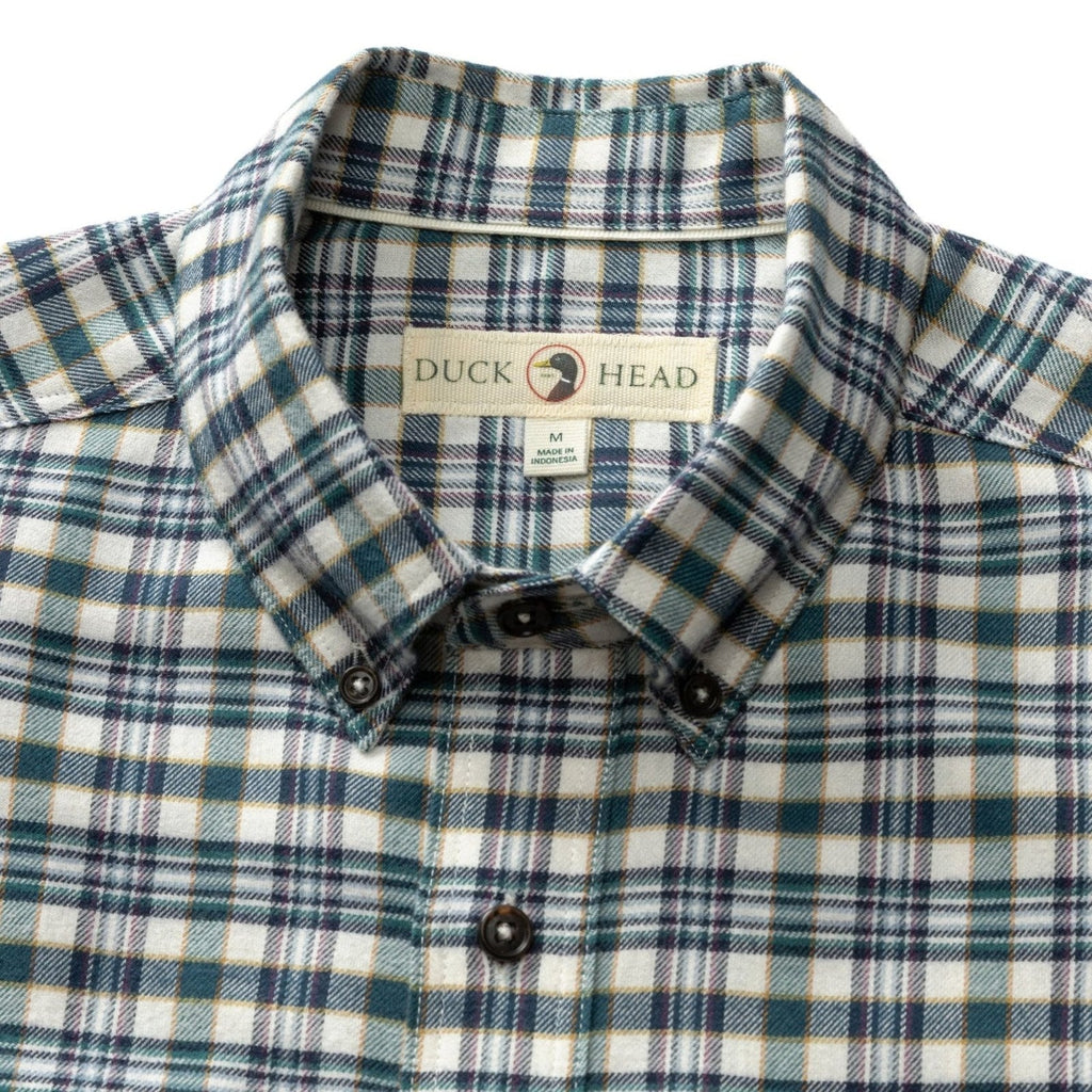 Duck Head Radcliffe Plaid Flannel Sport Shirt – Men's