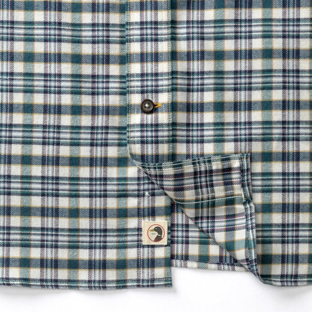 Duck Head Radcliffe Plaid Flannel Sport Shirt – Men's