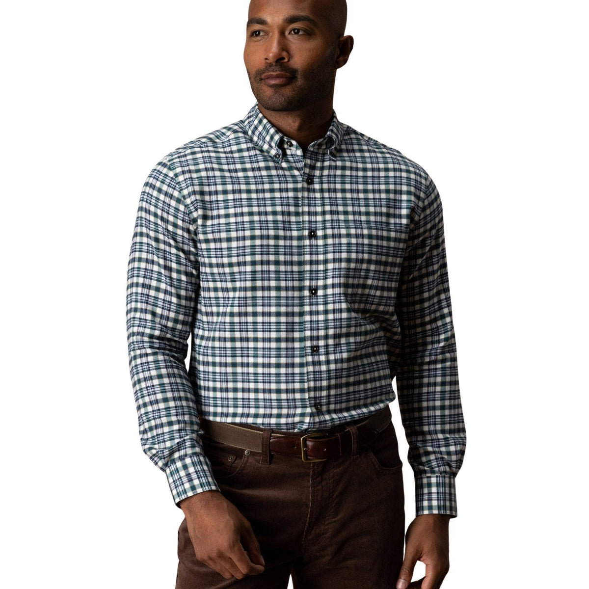 Duck Head Radcliffe Plaid Flannel Sport Shirt – Men's