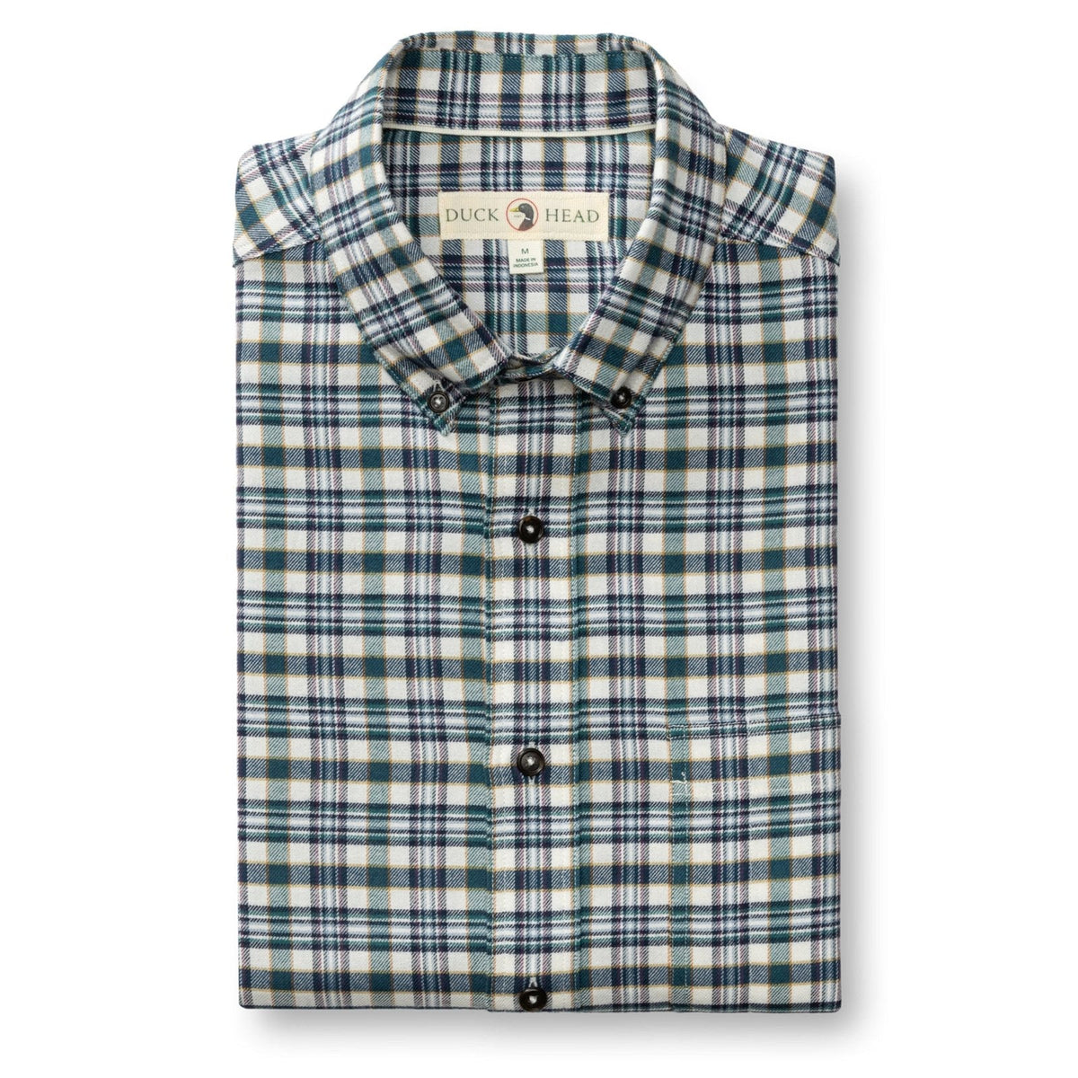 Duck Head Radcliffe Plaid Flannel Sport Shirt – Men's