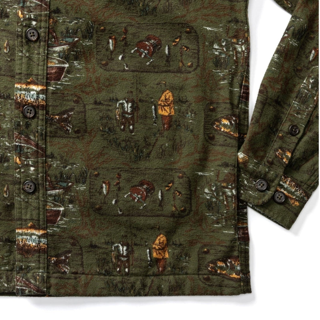 Duck Head Slater Moleskin Long Sleeve Overshirt – Men's