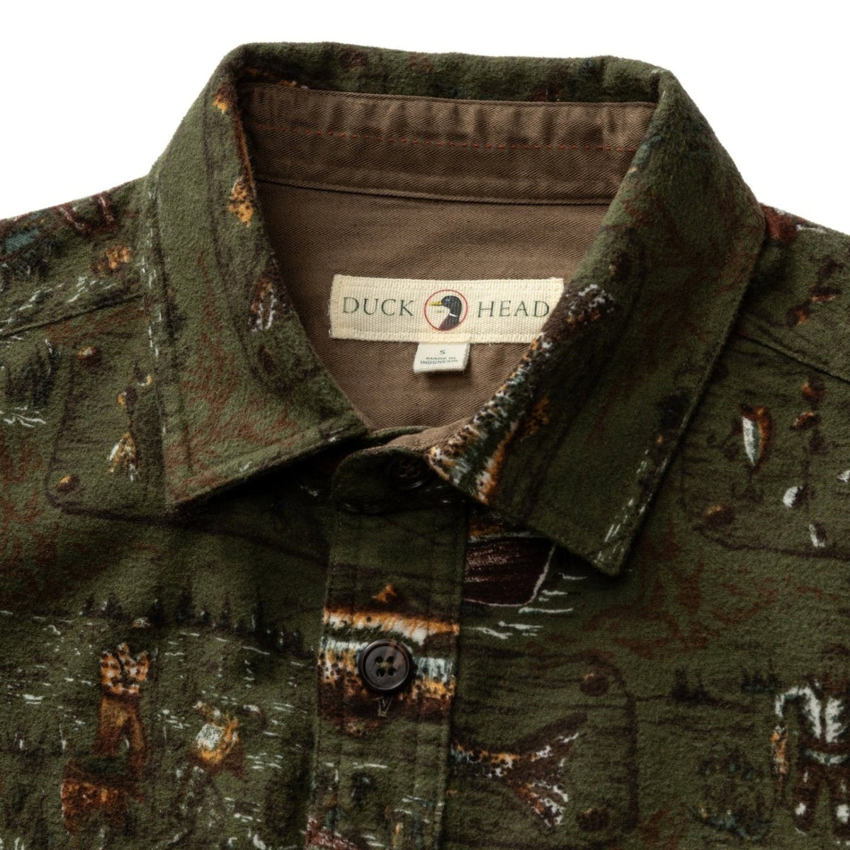 Duck Head Slater Moleskin Long Sleeve Overshirt – Men's