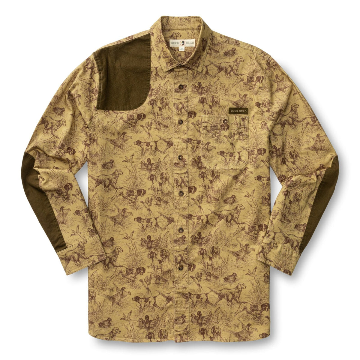 Duck Head Woodland Long Sleeve Shooting Shirt – Men's