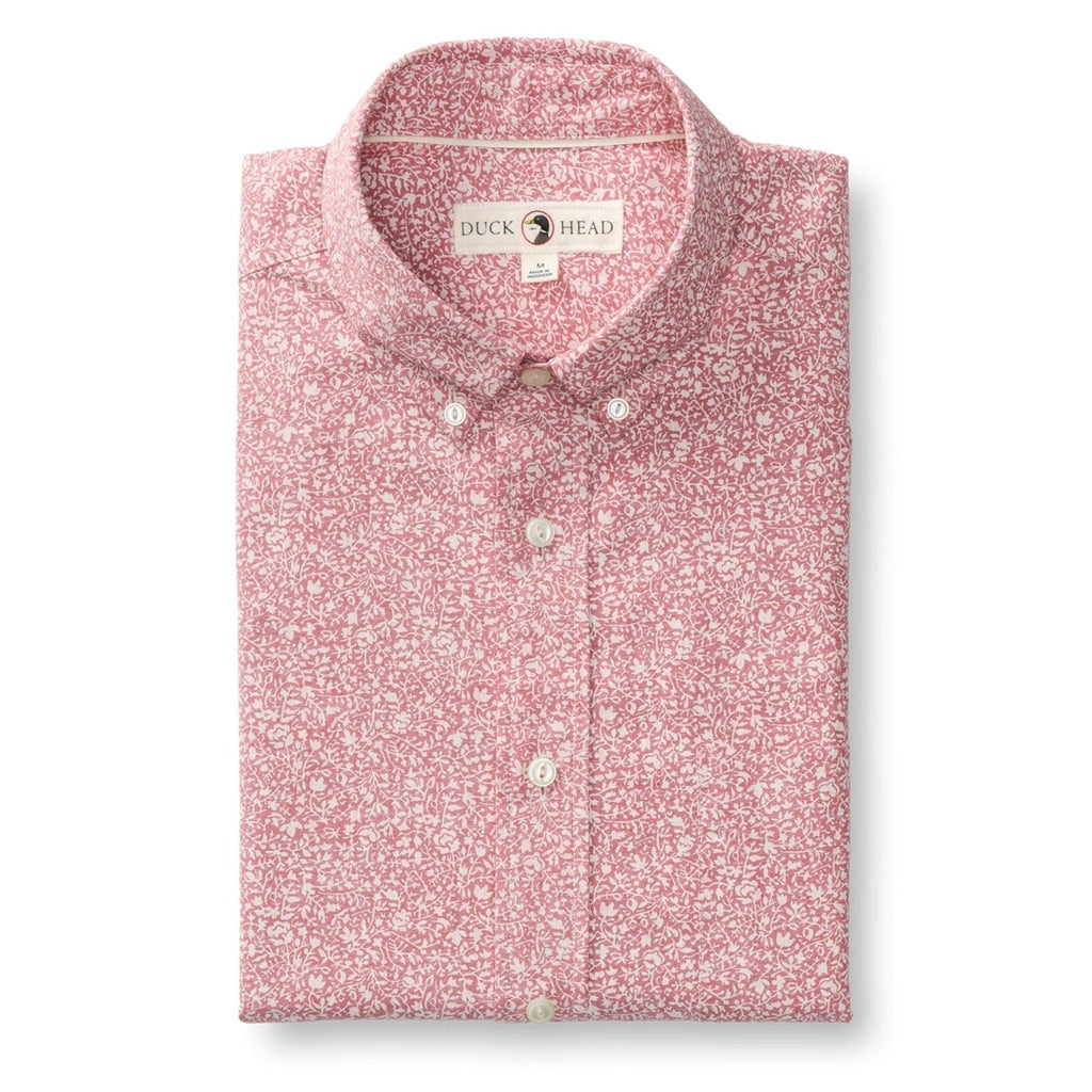 Duck Head Woodville Floral Chambray Sport Shirt – Men's