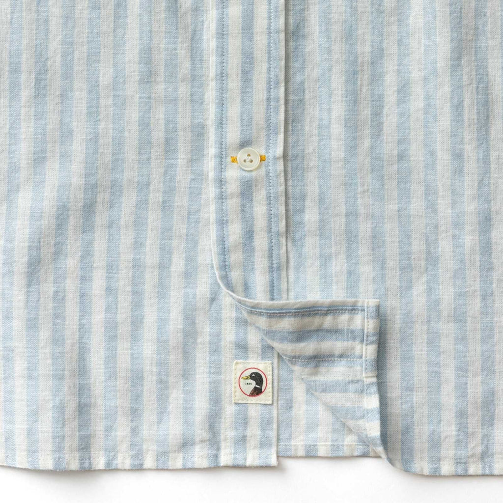 Duckhead Baxter Stripe Linen Oxford Sport Shirt – Men's