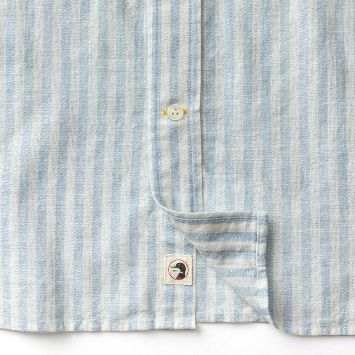 Duckhead Baxter Stripe Linen Oxford Sport Shirt – Men's