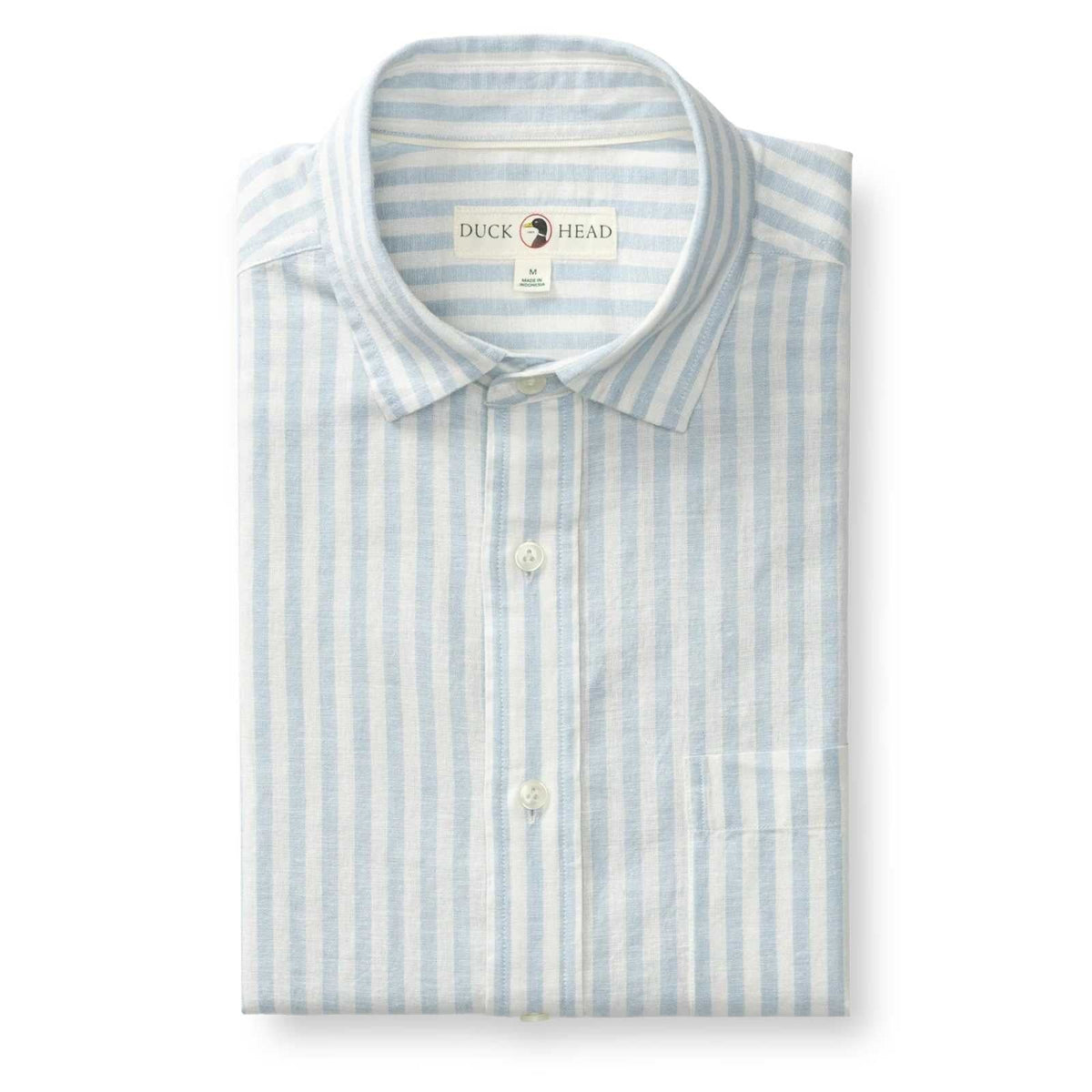 Duckhead Baxter Stripe Linen Oxford Sport Shirt – Men's