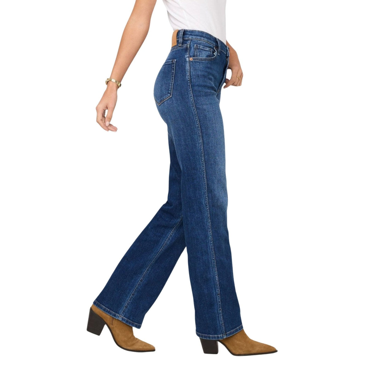 Duer Performance Denim+ High Rise Straight Jean – Women's