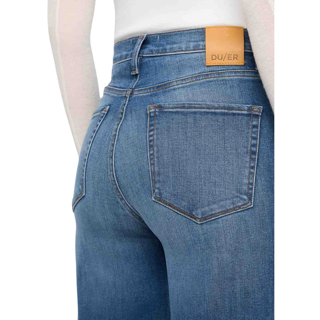 Duer Performance Denim+ High Rise Straight Jean – Women's