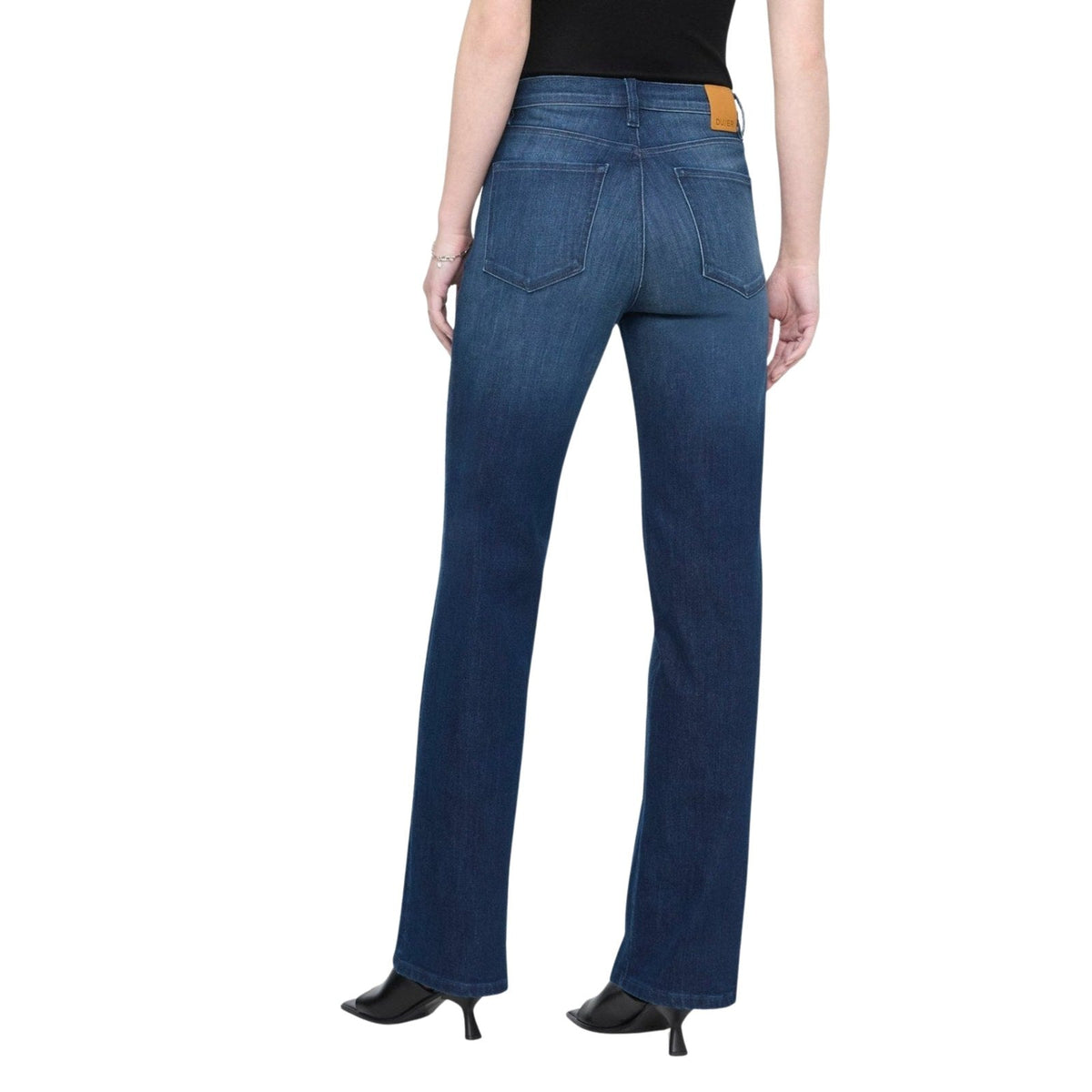 Duer Performance Denim+ High Rise Straight Jean – Women's