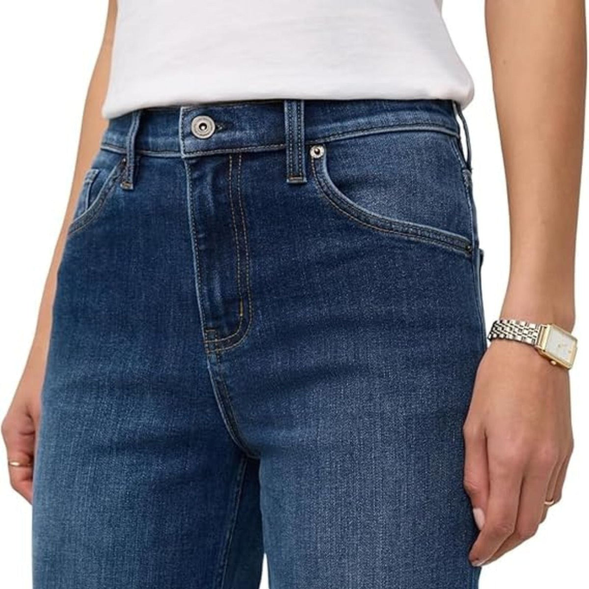 Duer Performance Denim+ High Rise Wide Leg Jean – Women's
