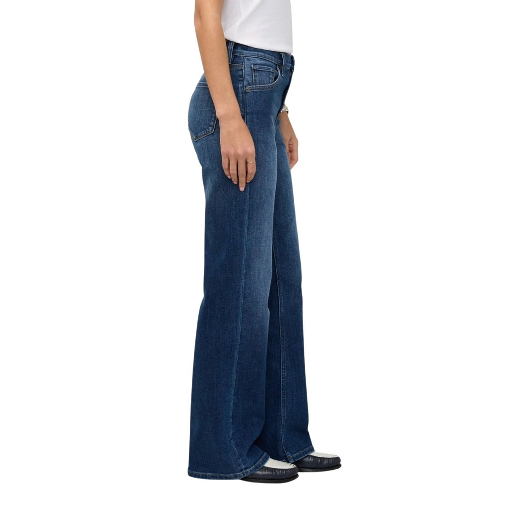 Duer Performance Denim+ High Rise Wide Leg Jean – Women's