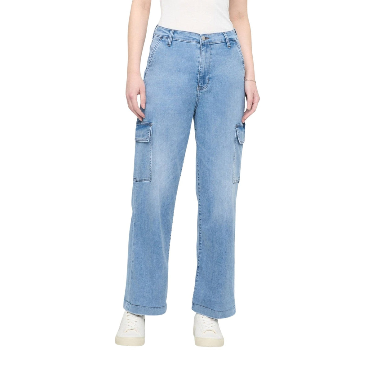 Duer Performance Denim Lite High Rise Cargo – Women's