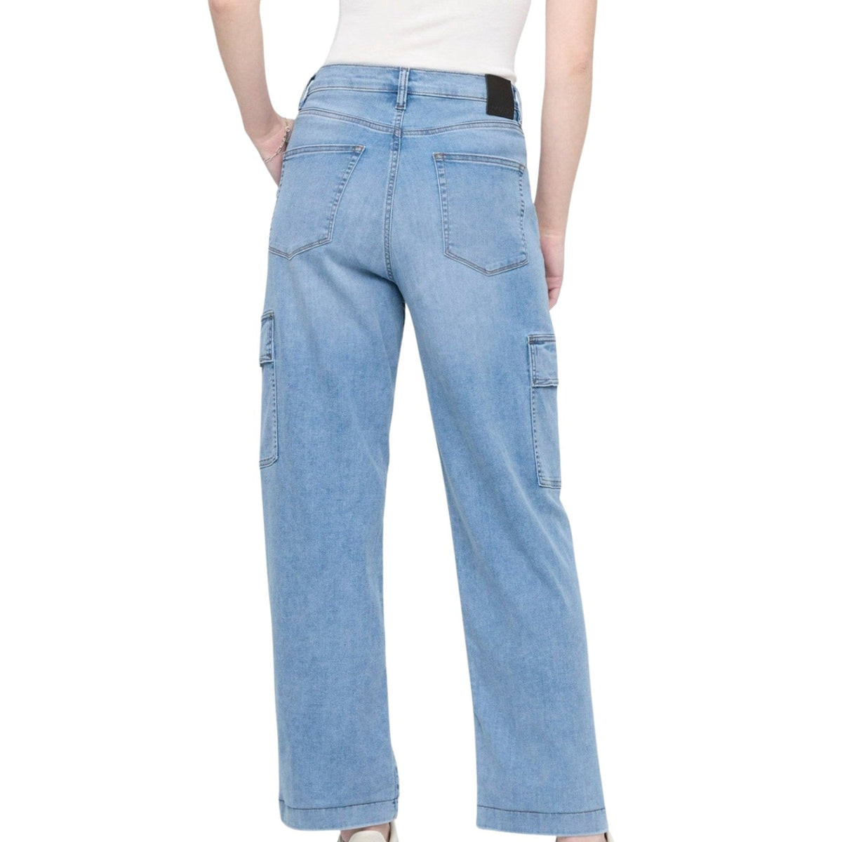 Duer Performance Denim Lite High Rise Cargo – Women's