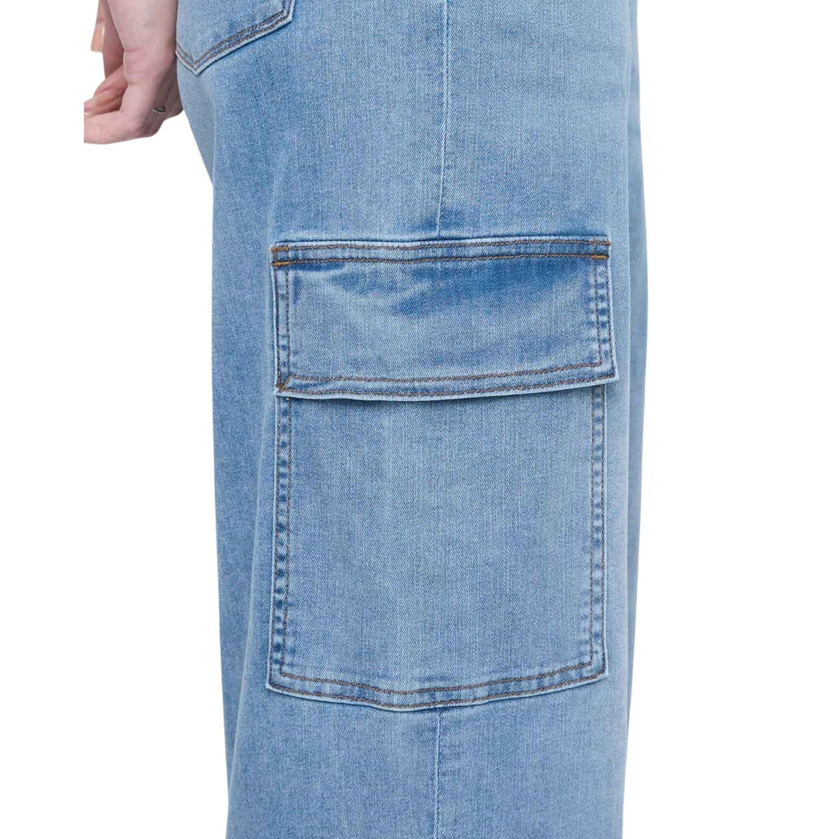 Duer Performance Denim Lite High Rise Cargo – Women's