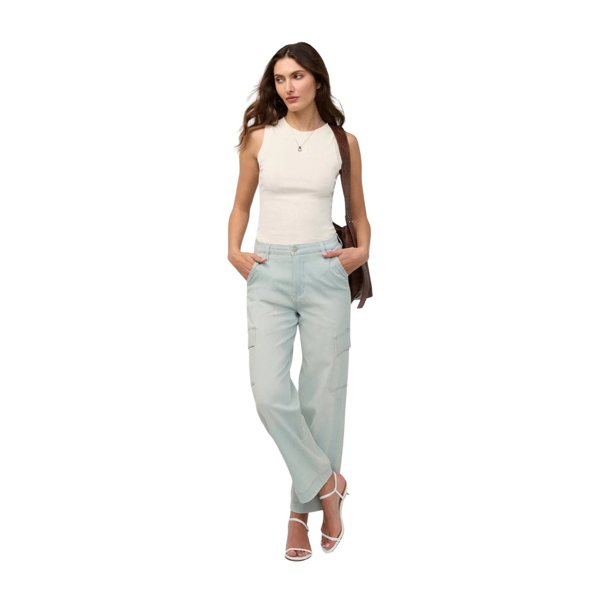 Duer Performance Denim Lite High Rise Cargo – Women's