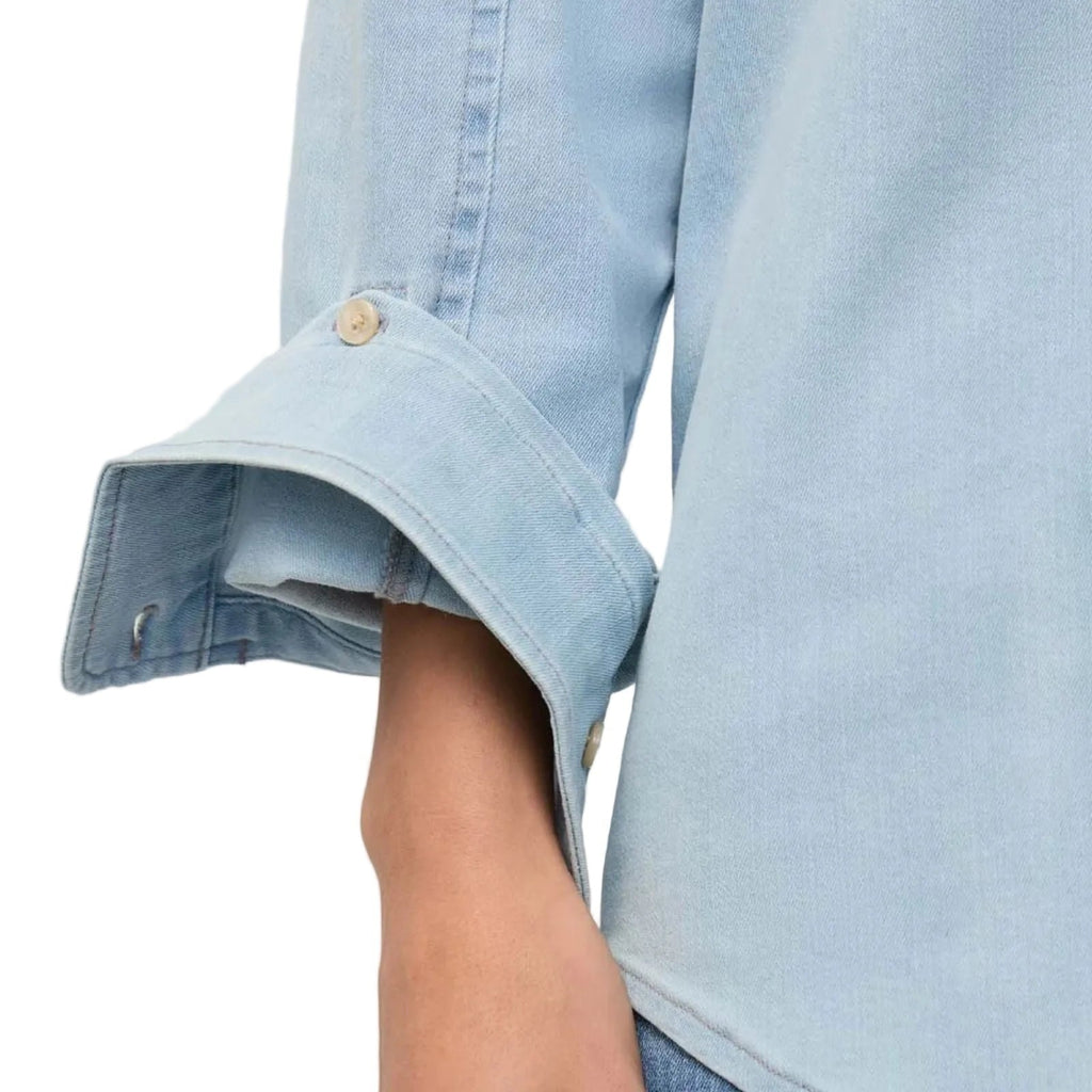 Duer Performance Denim Lite Relaxed Button Down – Women's
