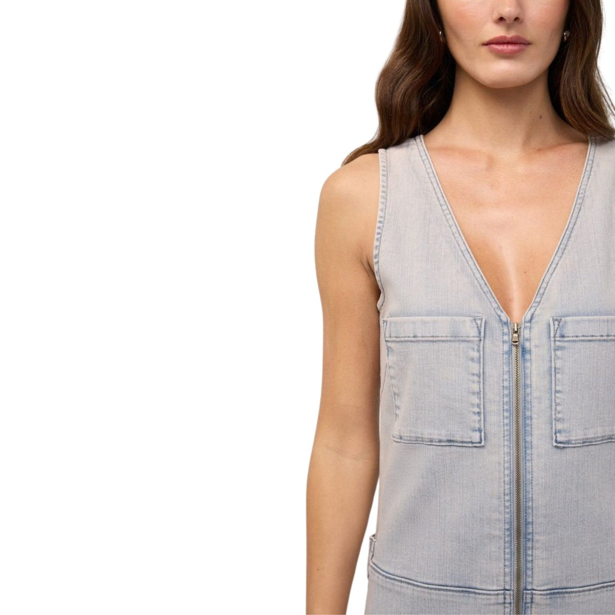 Duer Performance Denim Utility Jumpsuit – Women's