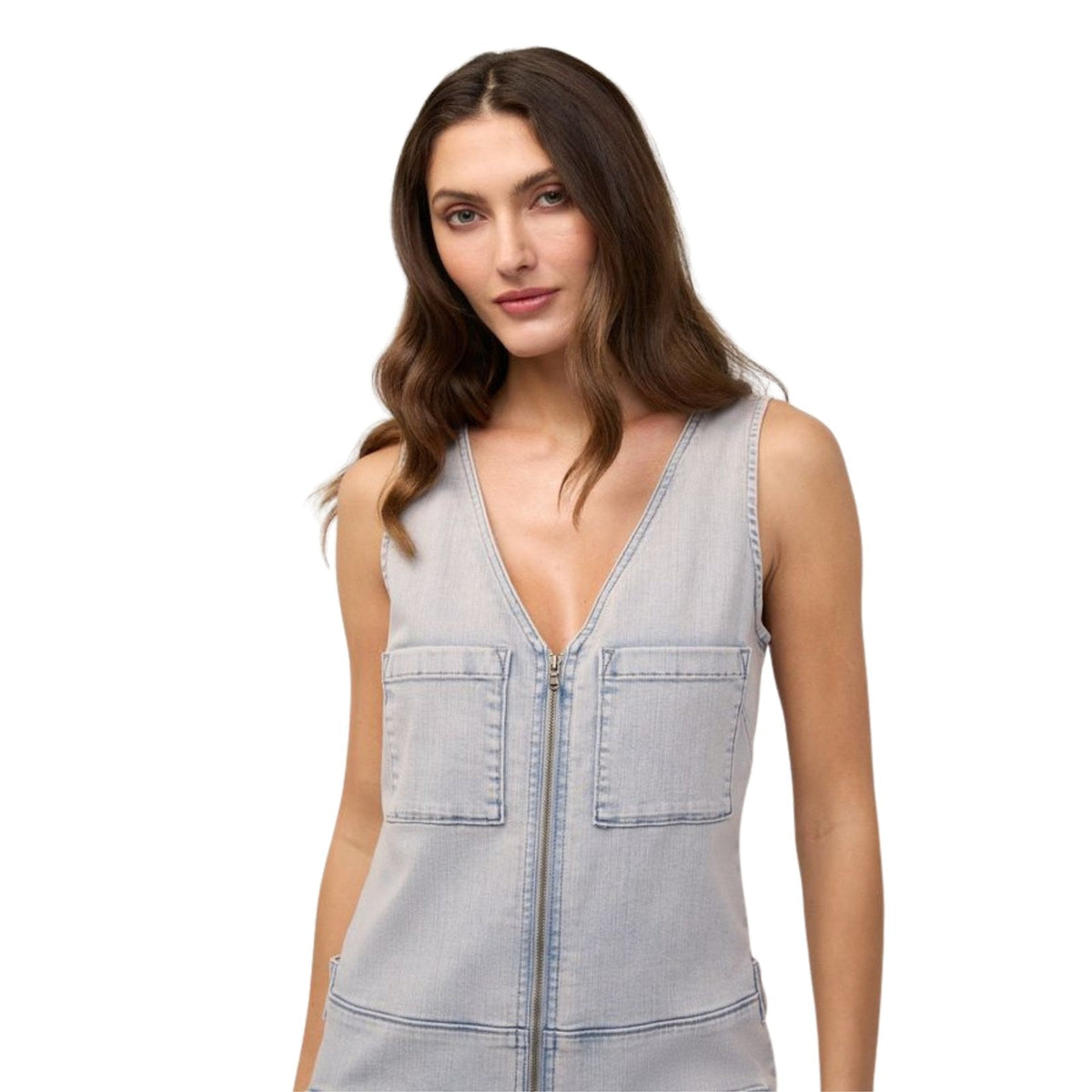 Duer Performance Denim Utility Jumpsuit – Women's