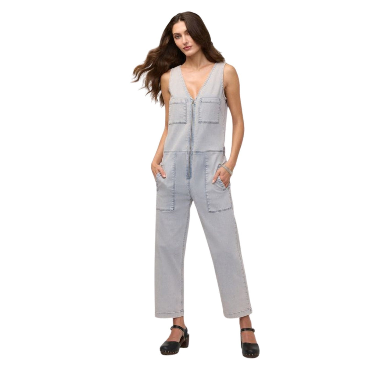 Duer Performance Denim Utility Jumpsuit – Women's