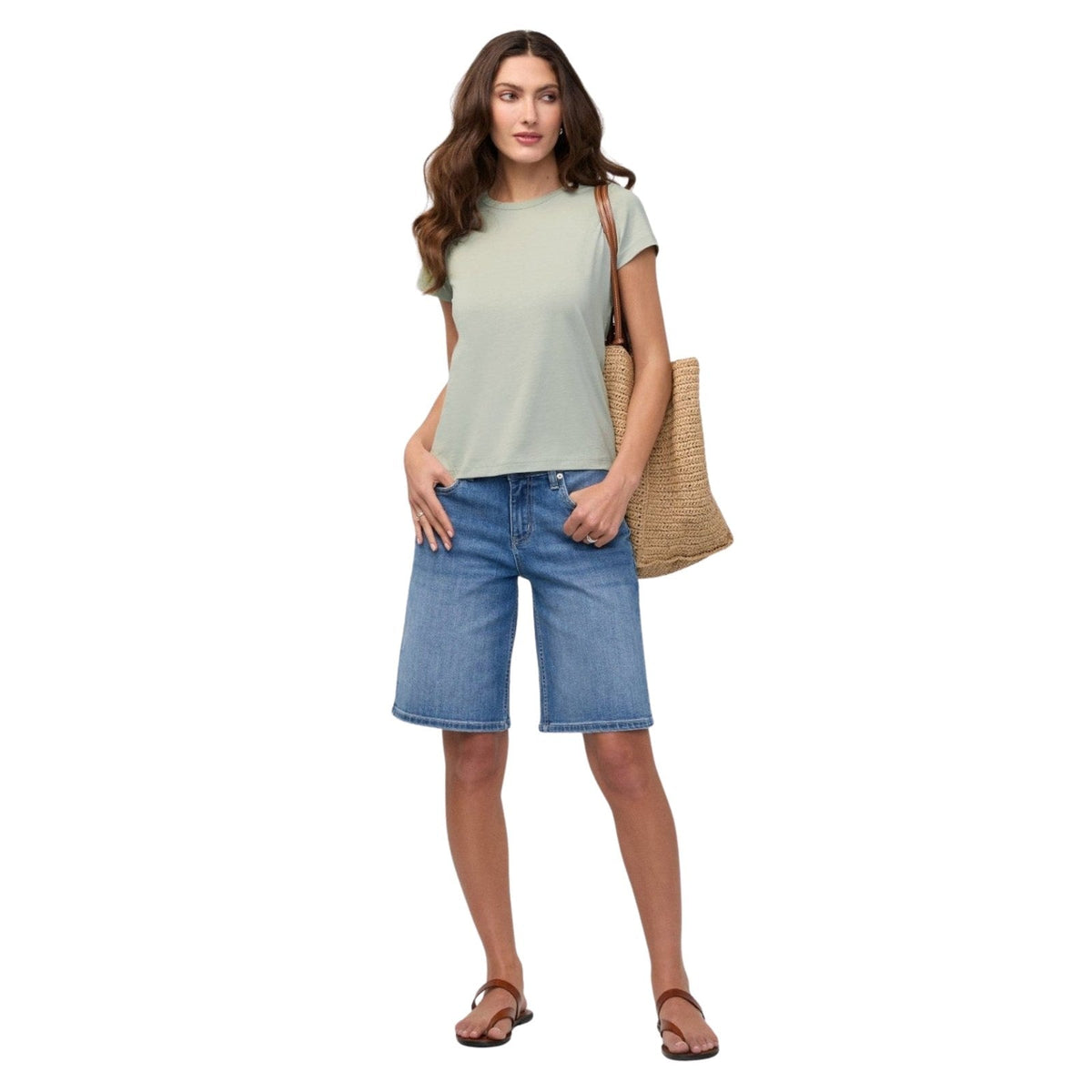 Duer PurePima Slim Crew T-Shirt – Women's