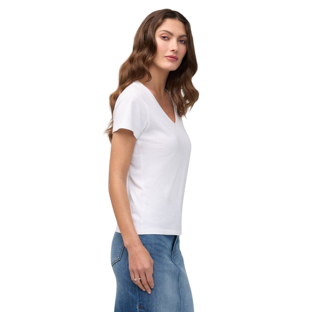 Duer PurePima Slim V-Neck – Women's