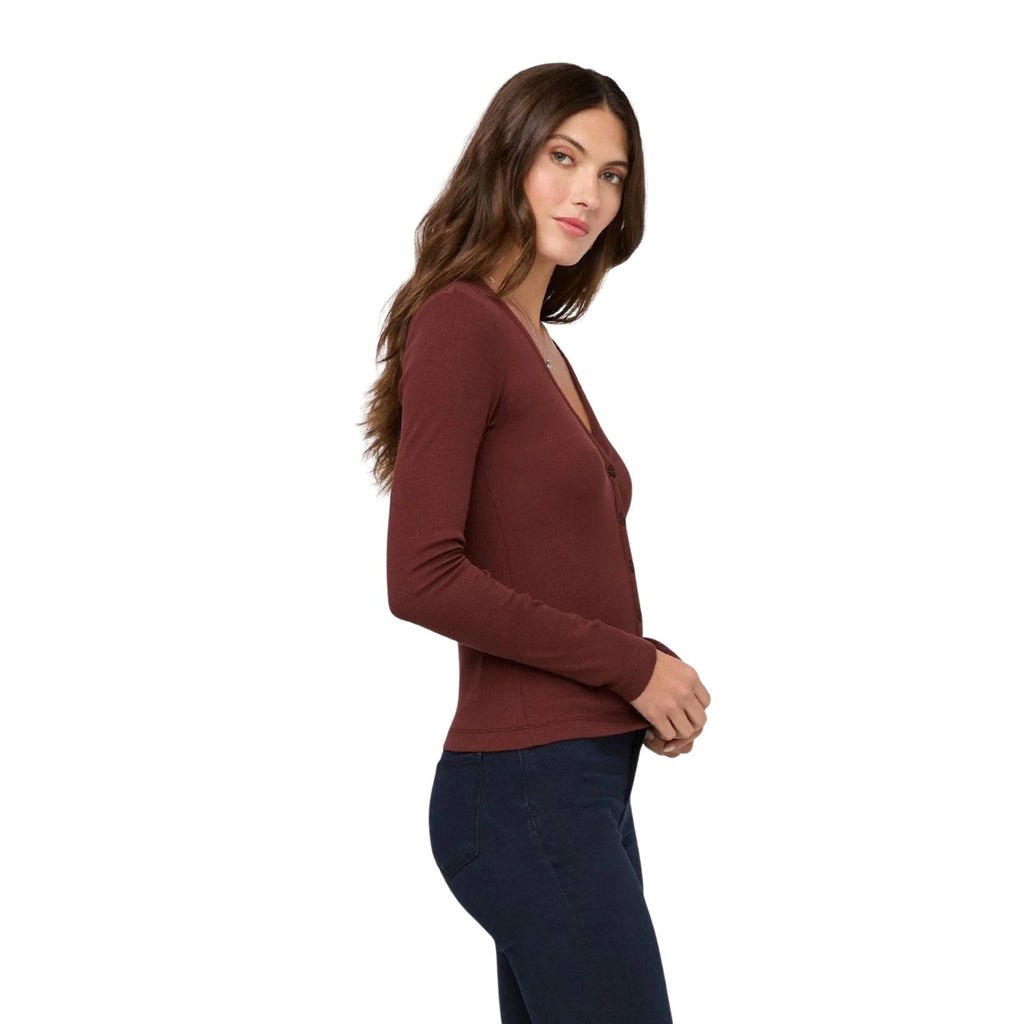 Duer Ribbed Pima Fitted Button Down – Women's