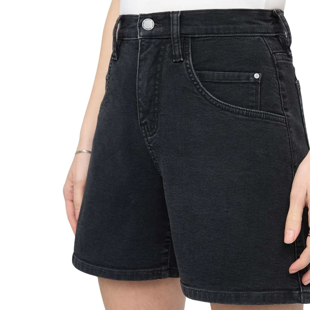 Duer Stretch Canvas High Rise Relaxed Short – Women's