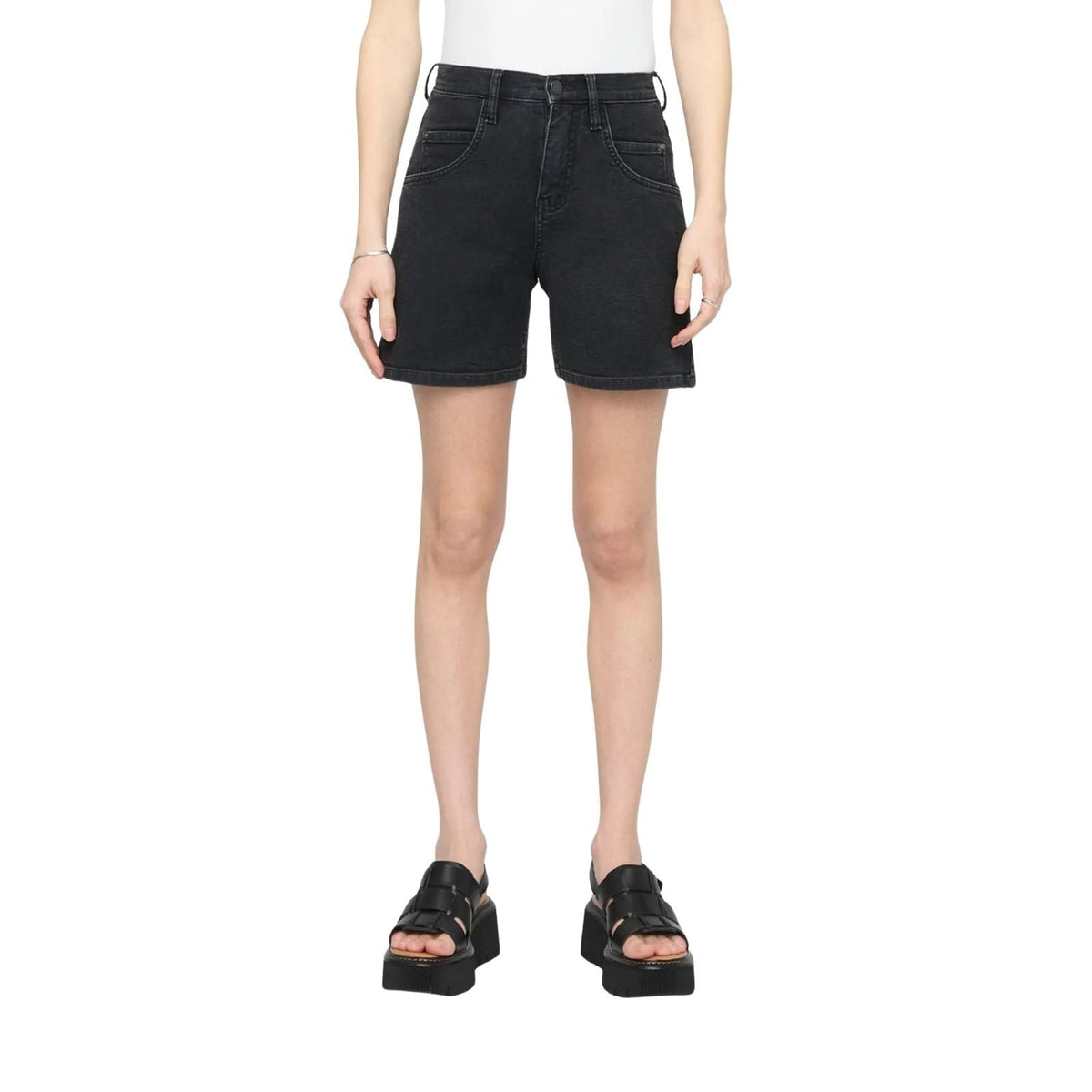 Duer Stretch Canvas High Rise Relaxed Short – Women's