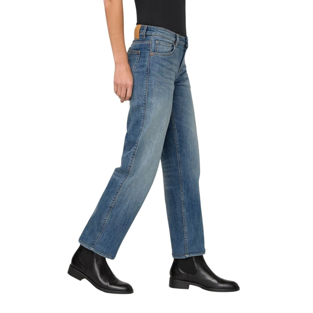 Duer Women's Performance Denim Mid Rise Straight – Women's
