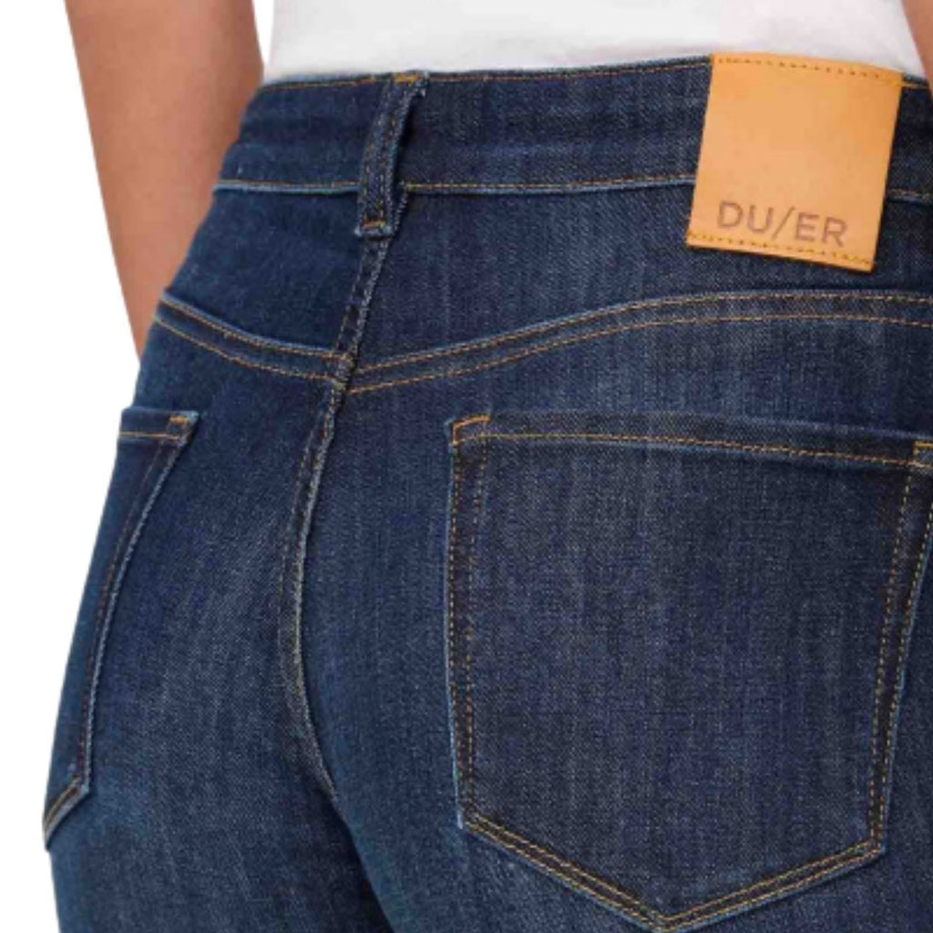 Duer Women's Performance Denim Mid Rise Straight – Women's