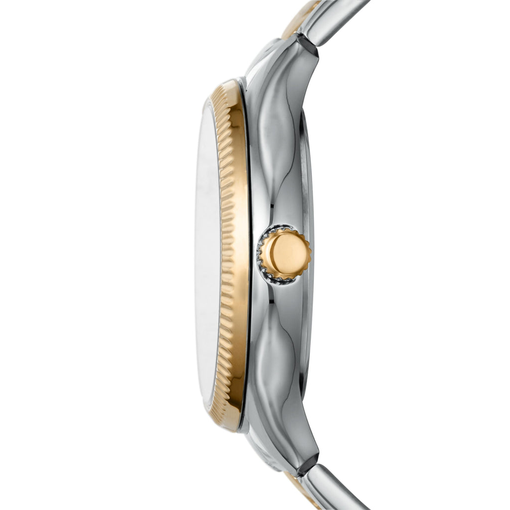 Fossil Women's Rye 36mm Multifunction, Silver-Tone Alloy Watch