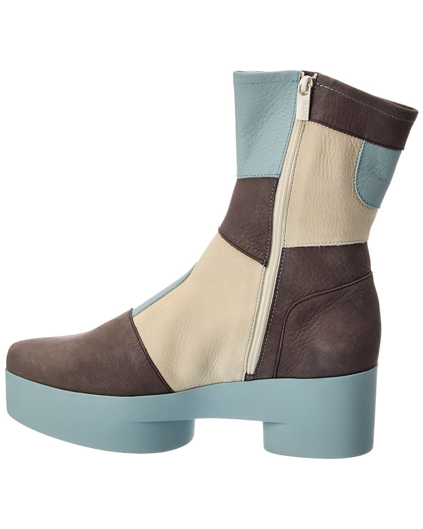 Arche Sixxya Leather Platform Boot