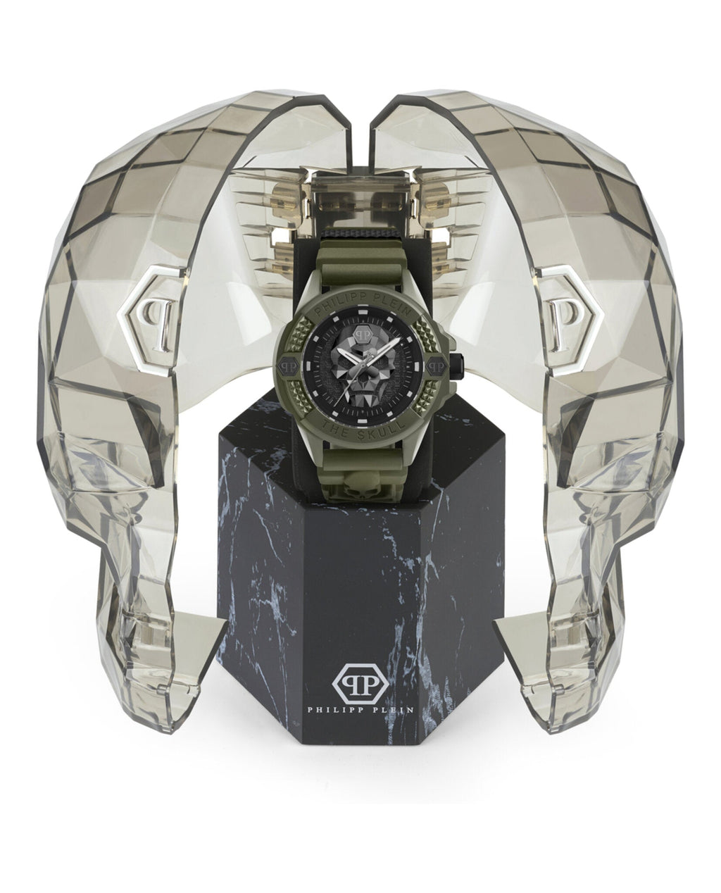 The $kull Ecoceramic Silicone Watch