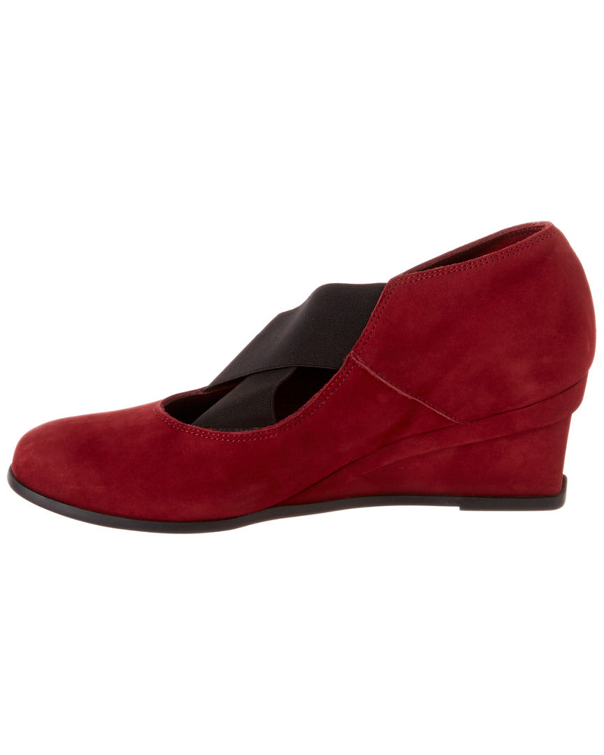 Arche Petty Suede Wedge Pump