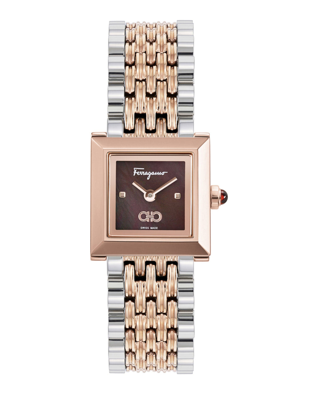 Ferragamo Square Bracelet Watch