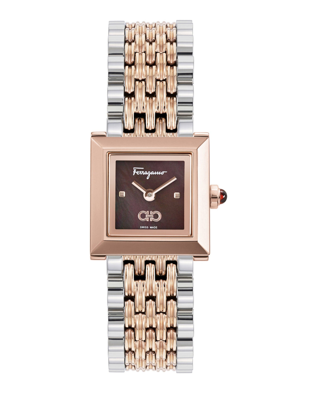 Ferragamo Square Bracelet Watch
