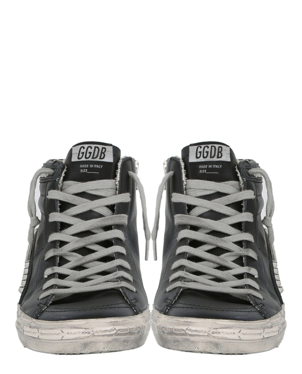 Studded High-Top Slide Sneakers