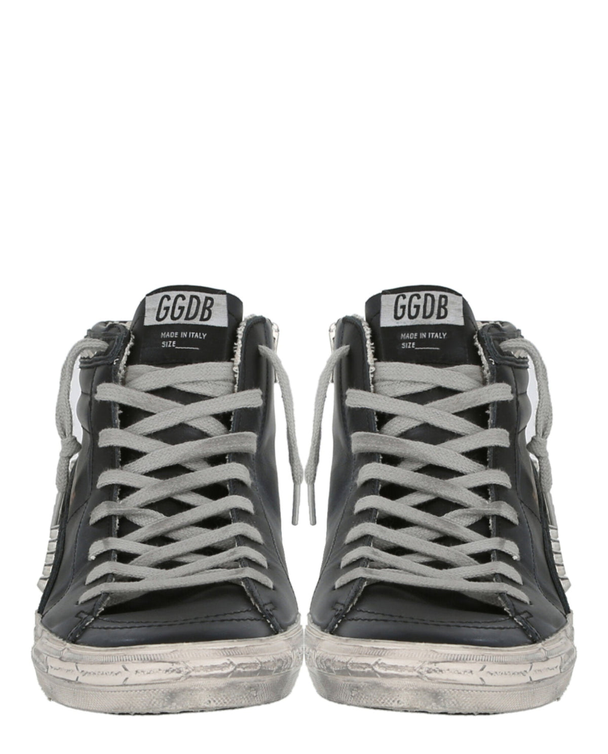 Studded High-Top Slide Sneakers