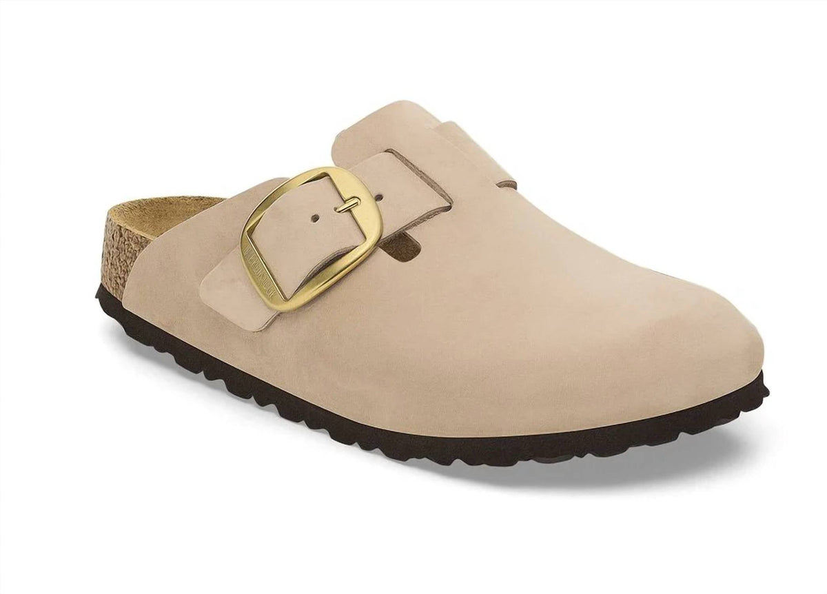 Unisex Boston Big Buckle Sandals In Sandcastle