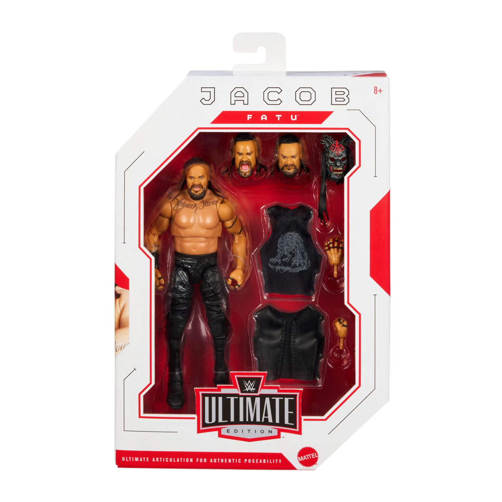 Jacob Fatu -Series 32- (WWE Ultimates, Mattel) *SEALED*
