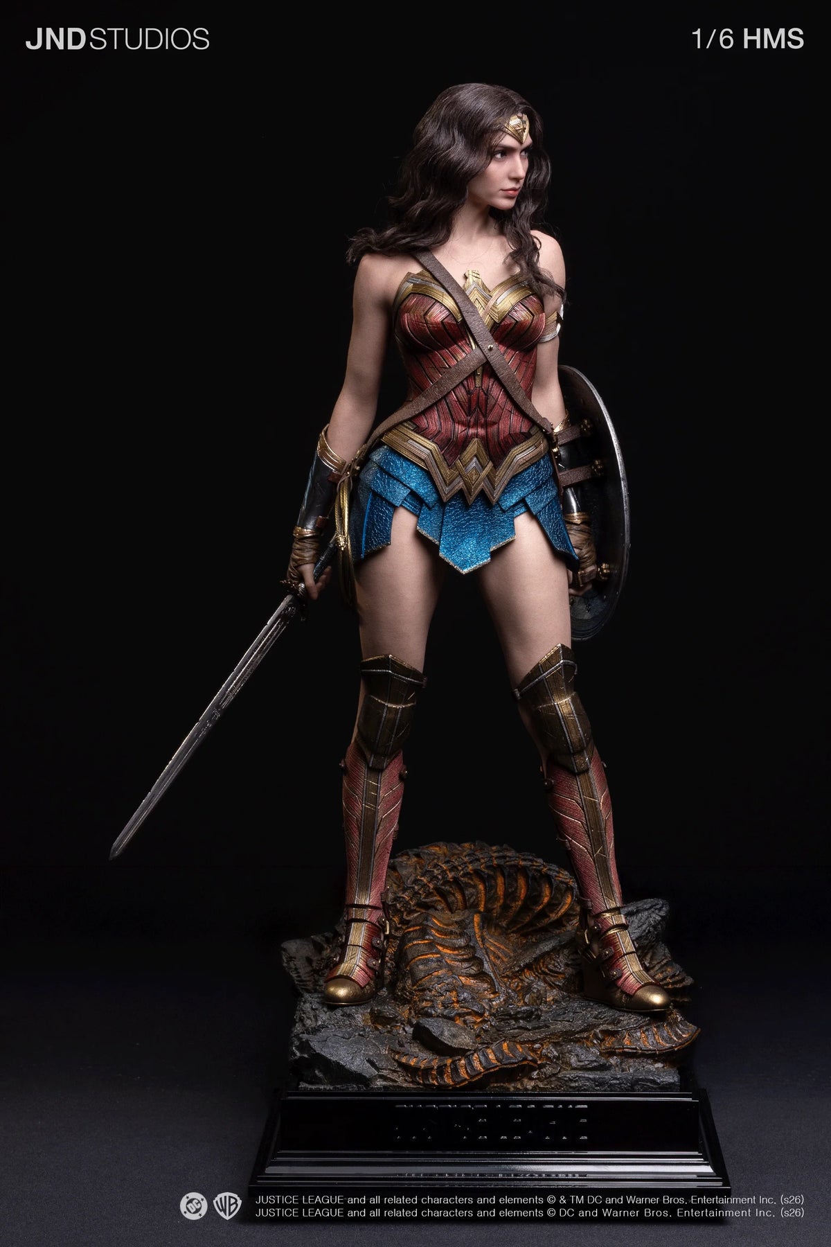 DC Justice League (2017): Wonder Woman 1/6 Hyperreal Movie Statue