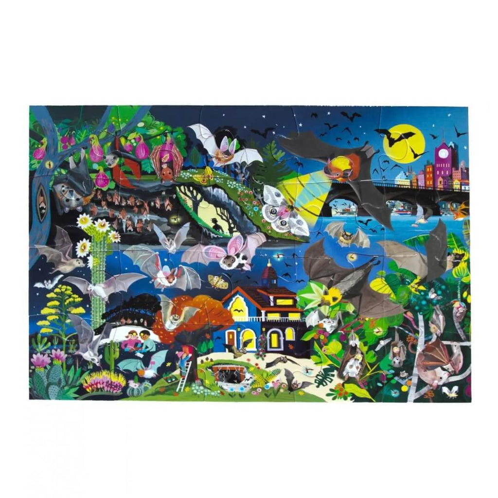 Cauldron of Bats - 20-Piece Halloween Puzzle