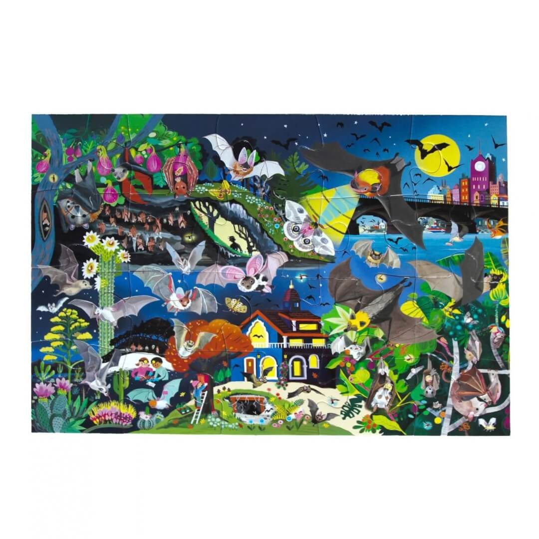 Cauldron of Bats - 20-Piece Halloween Puzzle