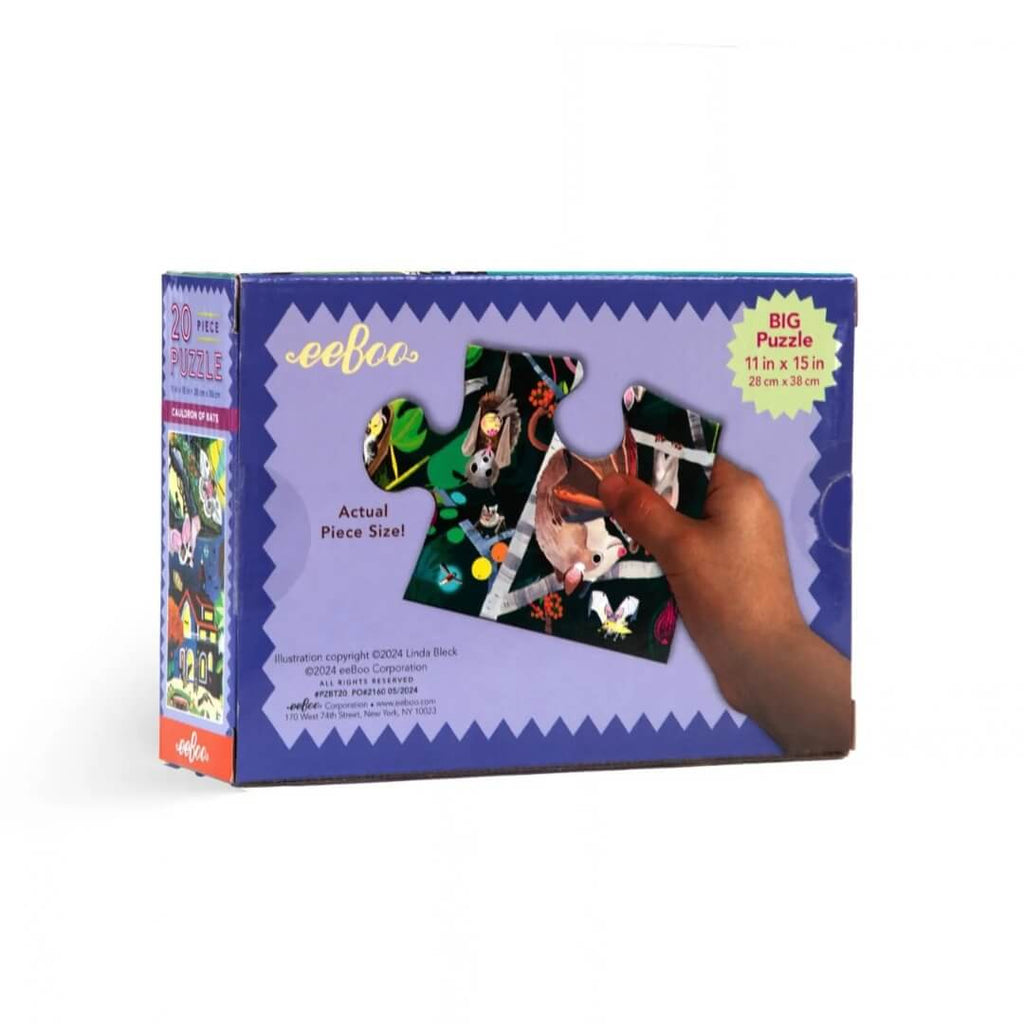 Cauldron of Bats - 20-Piece Halloween Puzzle