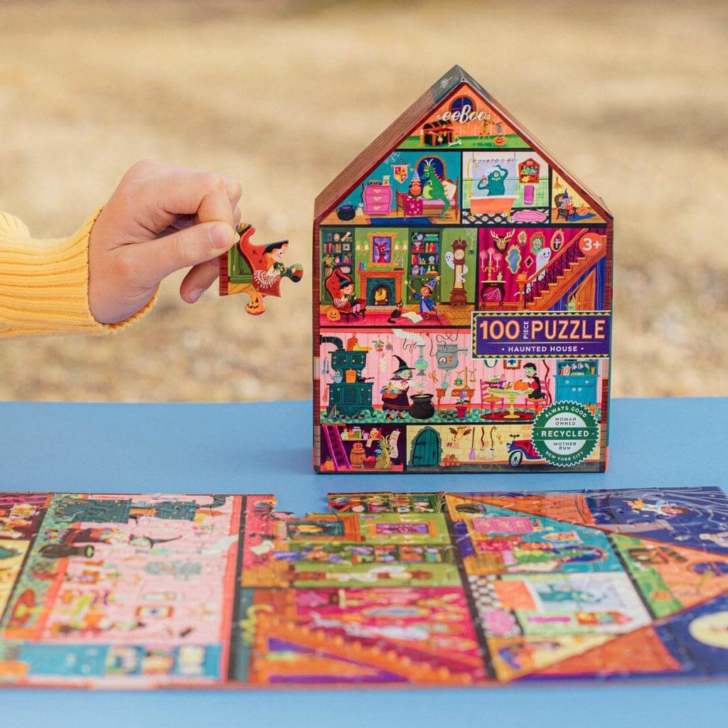 Haunted House 100 Piece Puzzle