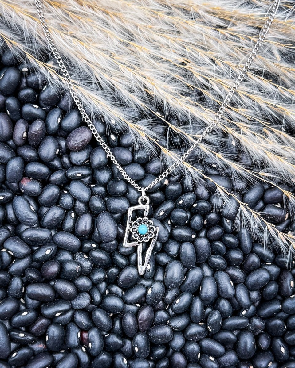 Electric Bloom Charm Fashion Necklace