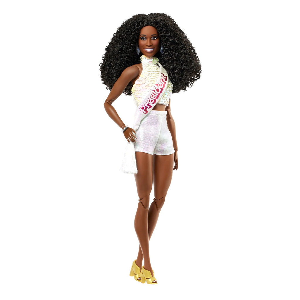 Barbie The Movie Disco President Barbie Doll