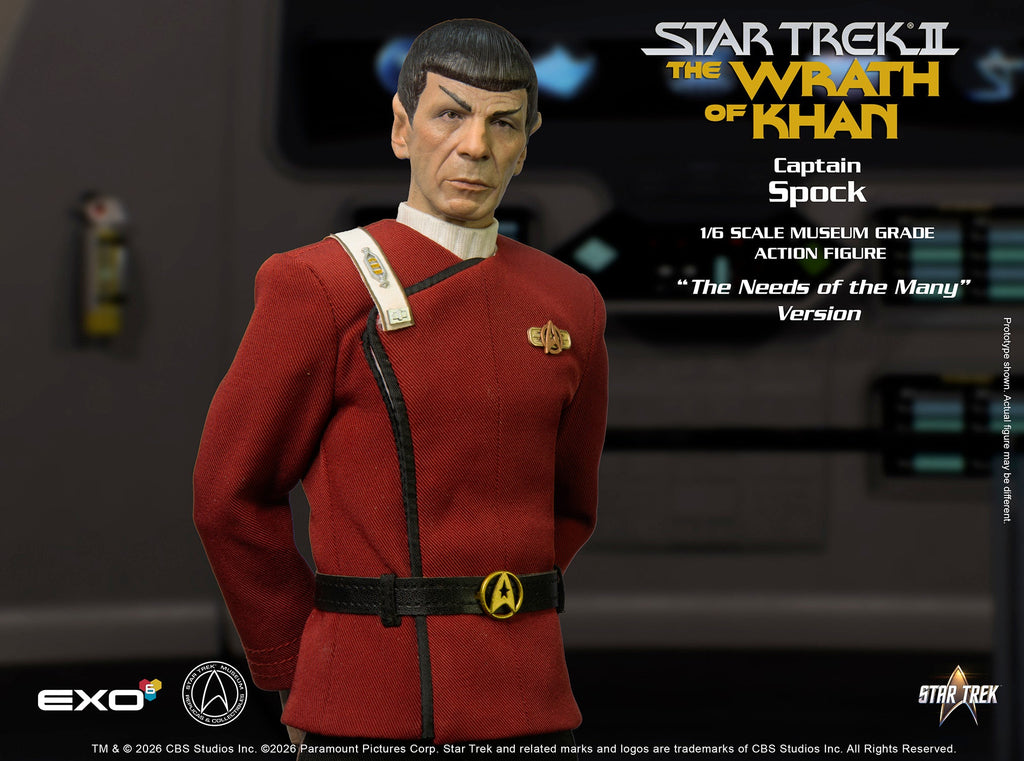 Star Trek II The Wrath of Khan (1982): Captain Spock (Needs of the Many Version)
